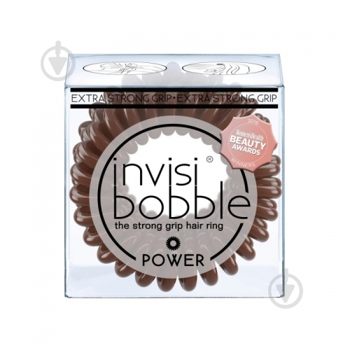 Резинка для волос Invisibobble Power Pretzel Brown 3 шт. - фото 2