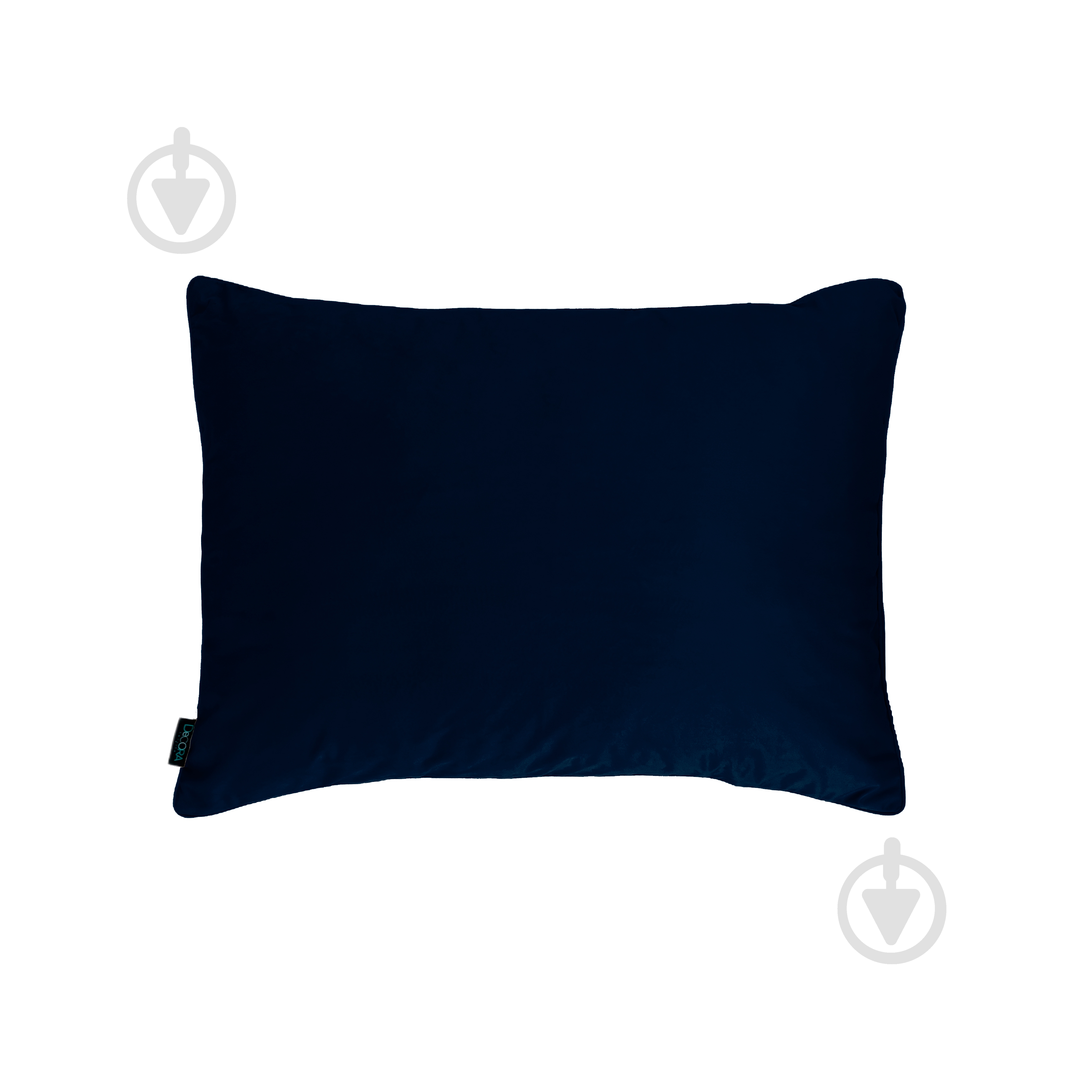 Подушка декоративна Velour 60x80 см синій DECORA - фото 1