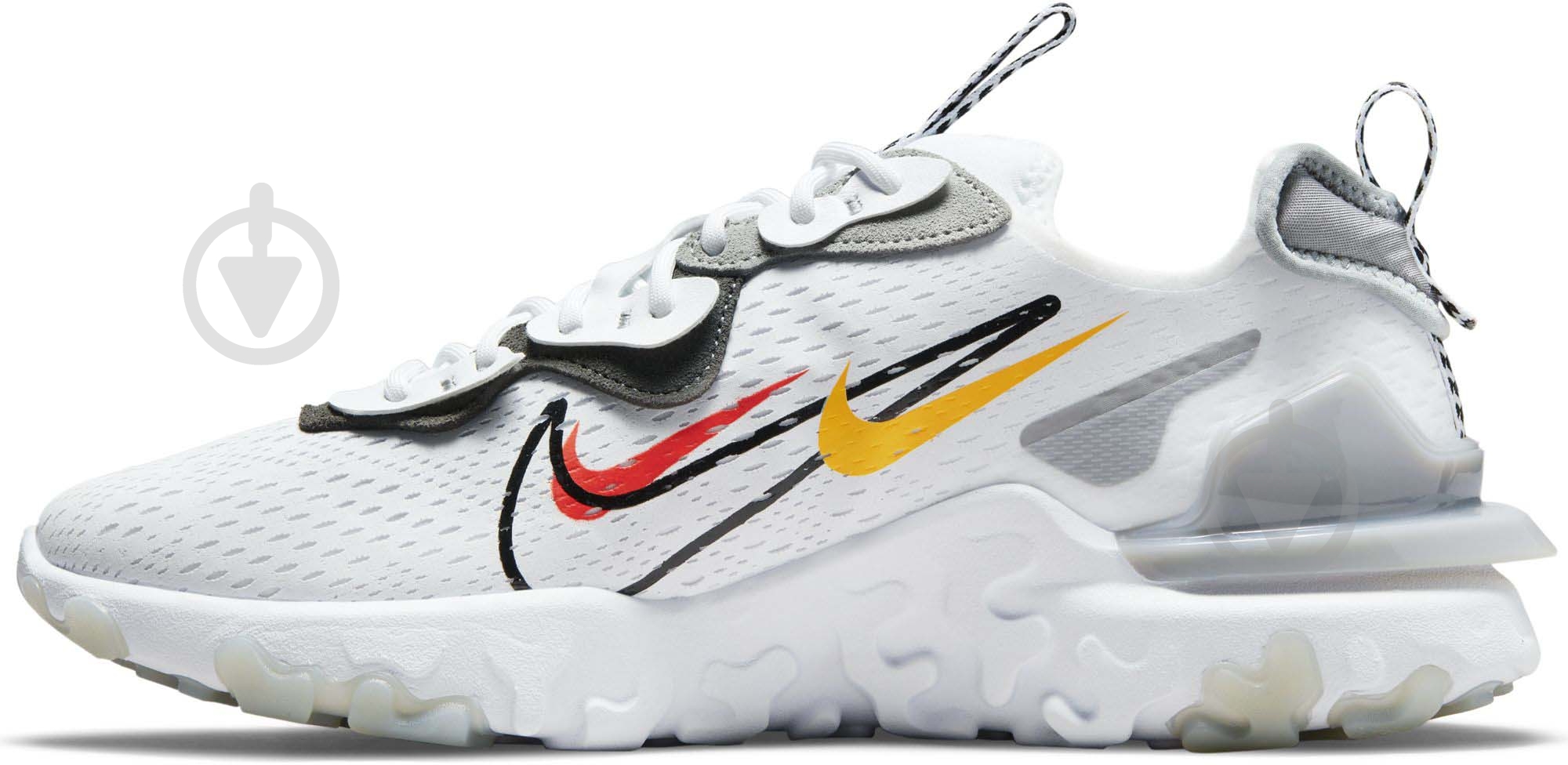 Кроссовки мужские Nike React Vision DM9095-101 р.43 белые - фото 6