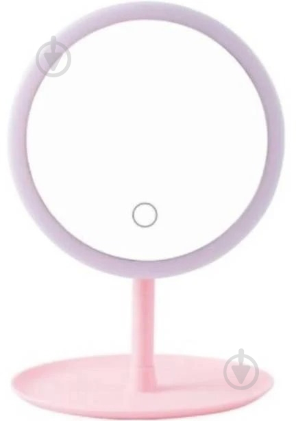 Зеркало косметическое Xiaomi Daylight Mirror HZJ001 Pink - фото 2