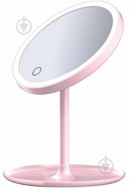 Зеркало косметическое Xiaomi Daylight Mirror HZJ001 Pink - фото 1