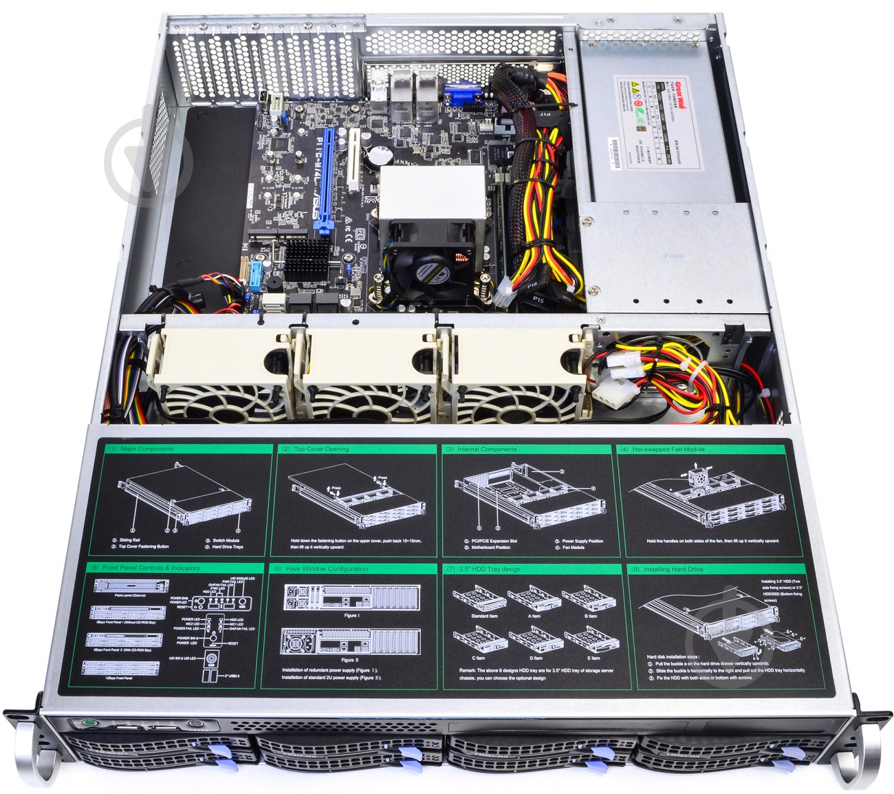 Сервер Artline Business R37 (R37v34) - фото 6 Сервер Artline Business R37 (R37v34) - фото 6