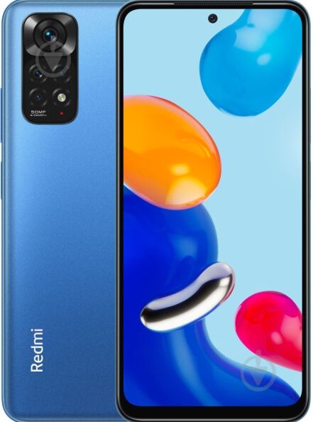 Смартфон Xiaomi Redmi Note 11 4/64GB twilight blue (942645) - фото 1 Смартфон Xiaomi Redmi Note 11 4/64GB twilight blue (942645) - фото 1
