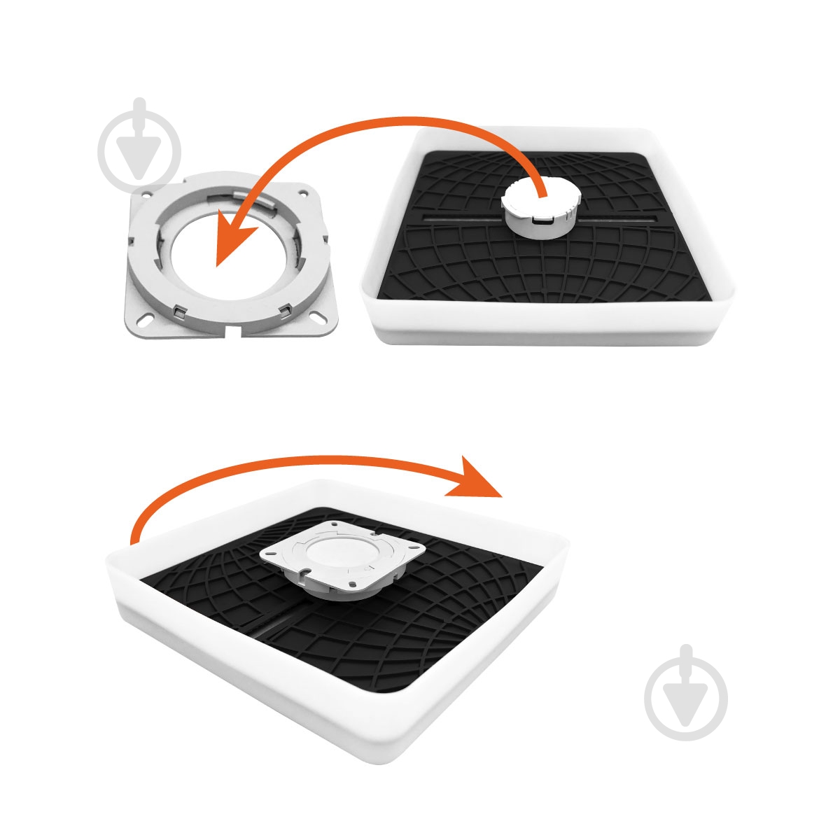 Світильник адміністративний LED LIGHT SET 36 Вт 4000 DOLYNA GL-S 225 IP40 6929547664459 - фото 2