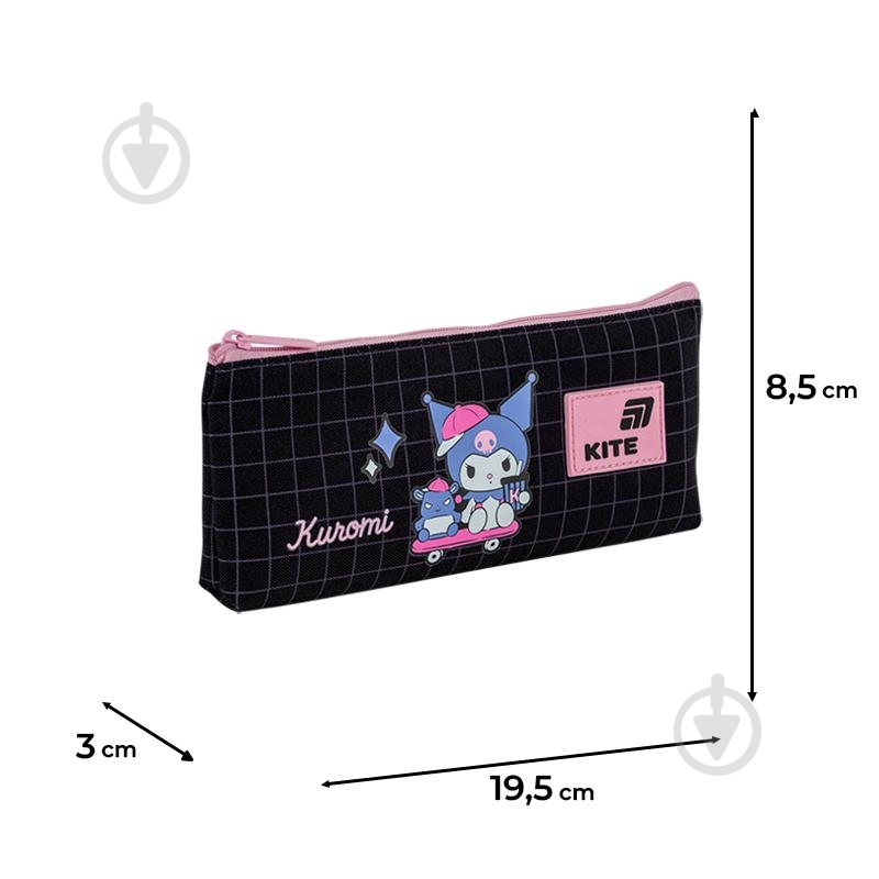 Пенал Hello Kitty HK26-680-1 KITE черный - фото 2
