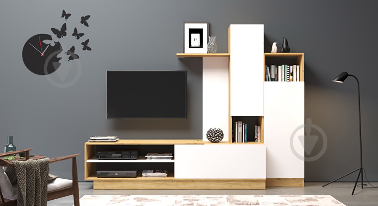 Стенка RTV Melisa VMV Holding белый - фото 2 Стенка RTV Melisa VMV Holding белый - фото 2