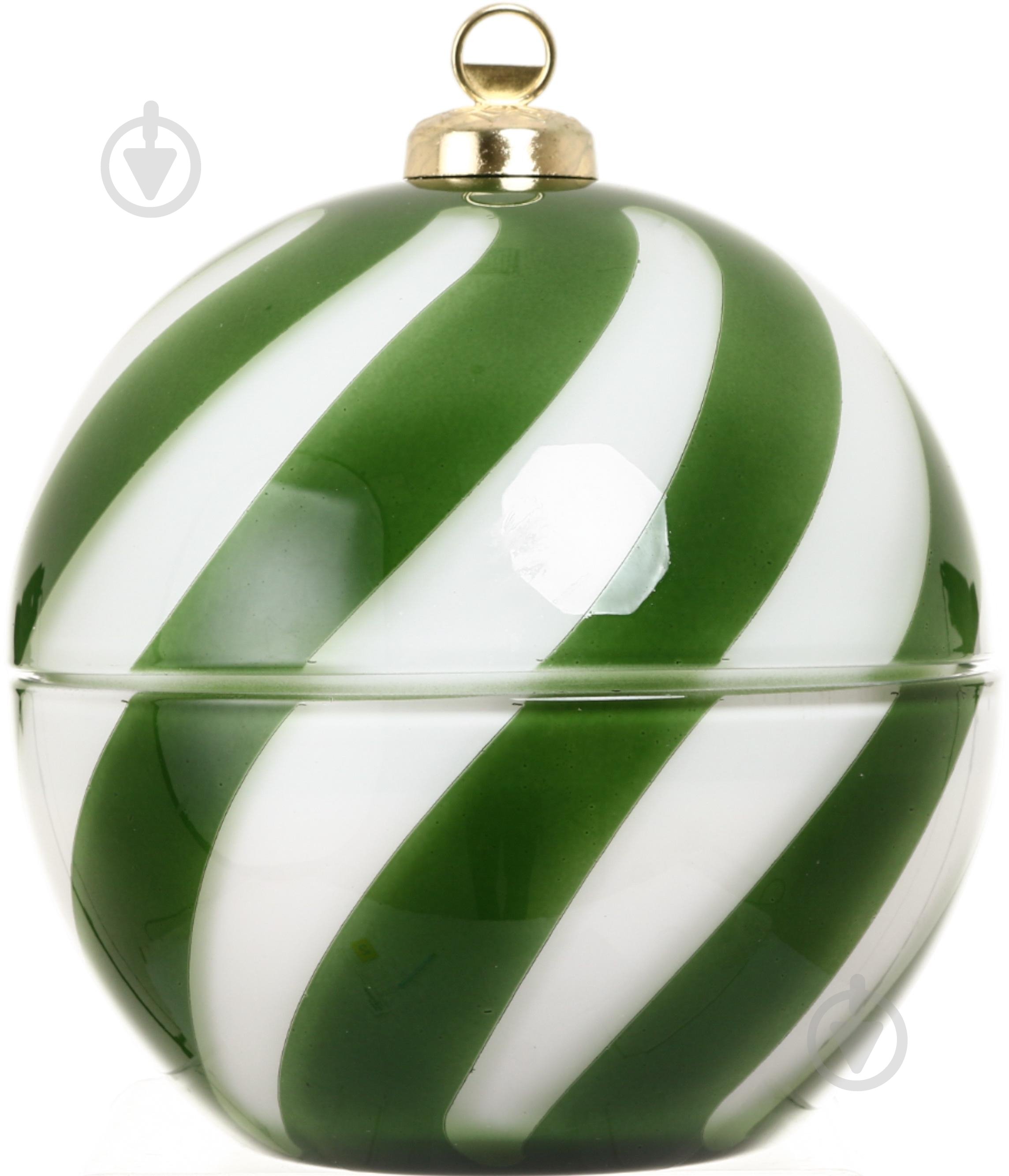 Свеча ароматическая Sensio Sweet Escape 13х15 см зеленая - фото 1