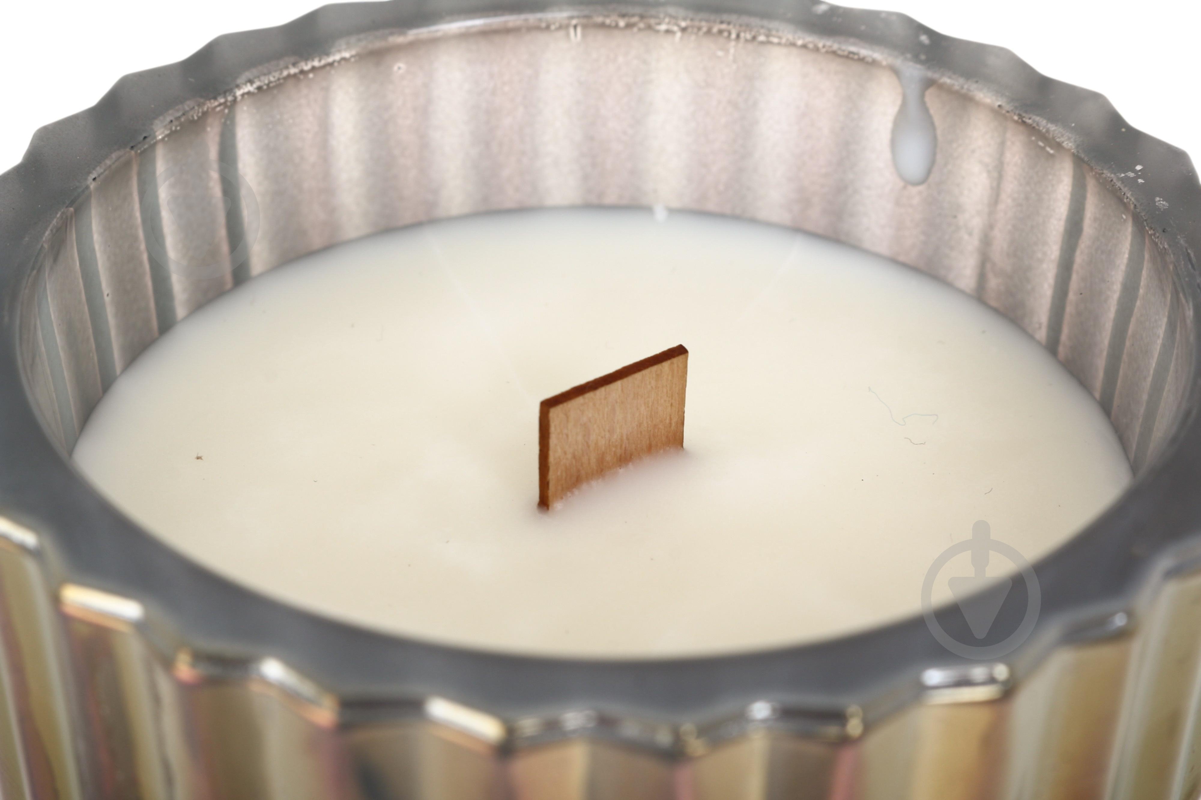 Свеча ароматическая Sensio Snowdrift Dream 8,3х10,4 см золотистый - фото 3 Свеча ароматическая Sensio Snowdrift Dream 8,3х10,4 см золотистый - фото 3