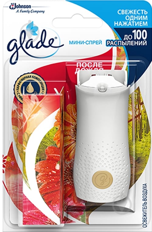 Микроспрей Glade Клубничный Хит 10 мл - фото 1 Микроспрей Glade Клубничный Хит 10 мл - фото 1
