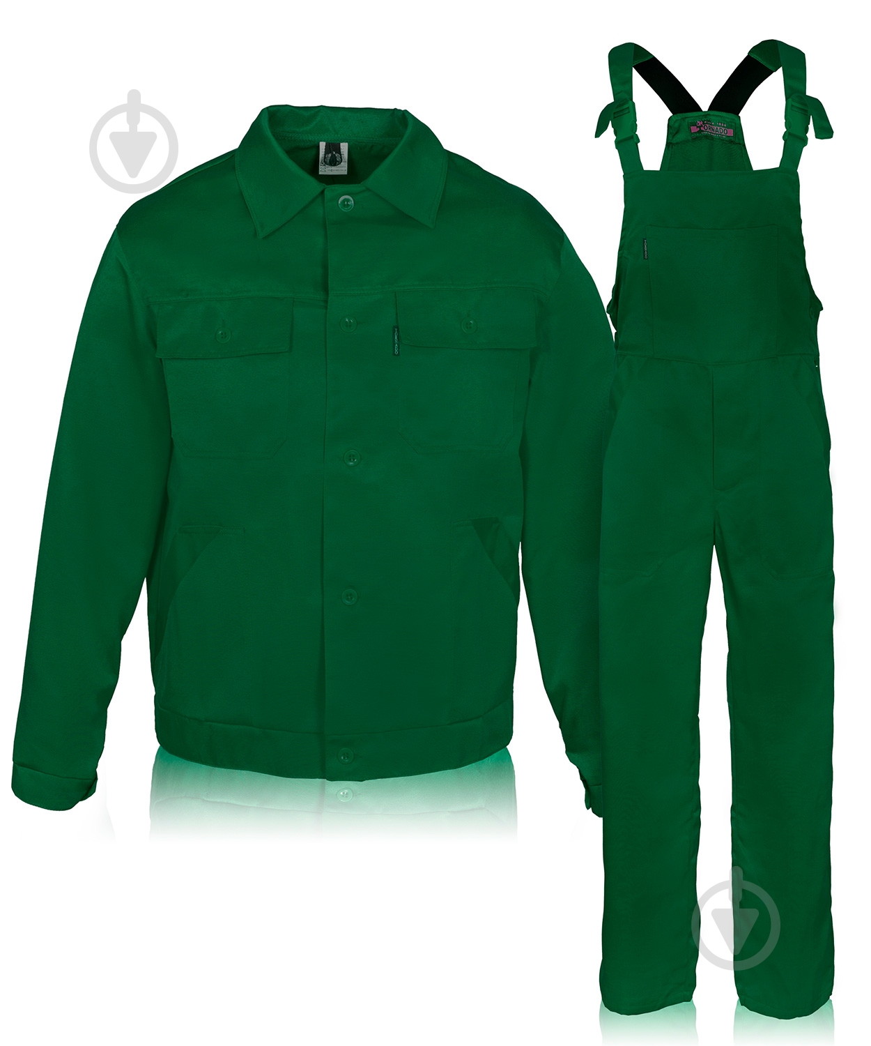 Костюм защитный Торнадо Евро р. 44-46 рост 5-6 01035гз-088-092_(182-188) зеленый - фото 10 Костюм защитный Торнадо Евро р. 44-46 рост 5-6 01035гз-088-092_(182-188) зеленый - фото 10