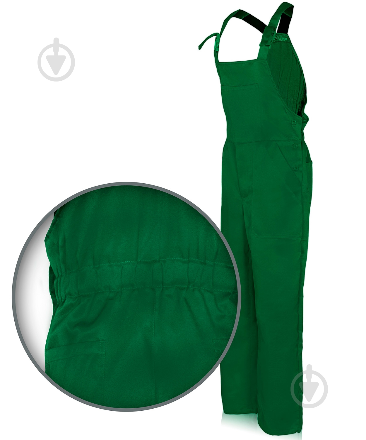 Костюм защитный Торнадо Евро р. 44-46 рост 5-6 01035гз-088-092_(182-188) зеленый - фото 6 Костюм защитный Торнадо Евро р. 44-46 рост 5-6 01035гз-088-092_(182-188) зеленый - фото 6