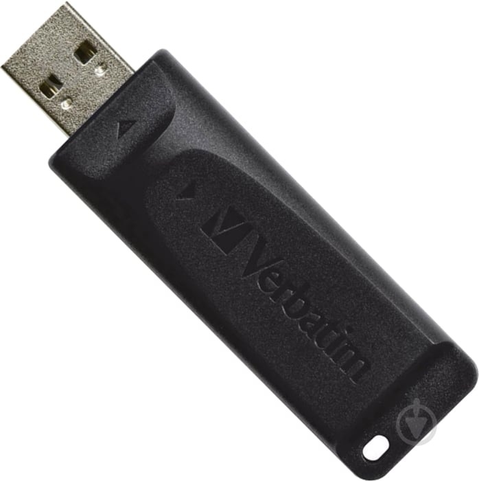Флешпам'ять USB Verbatim 64 ГБ USB 2.0 black (98698) - фото 1 Флешпам'ять USB Verbatim 64 ГБ USB 2.0 black (98698) - фото 1