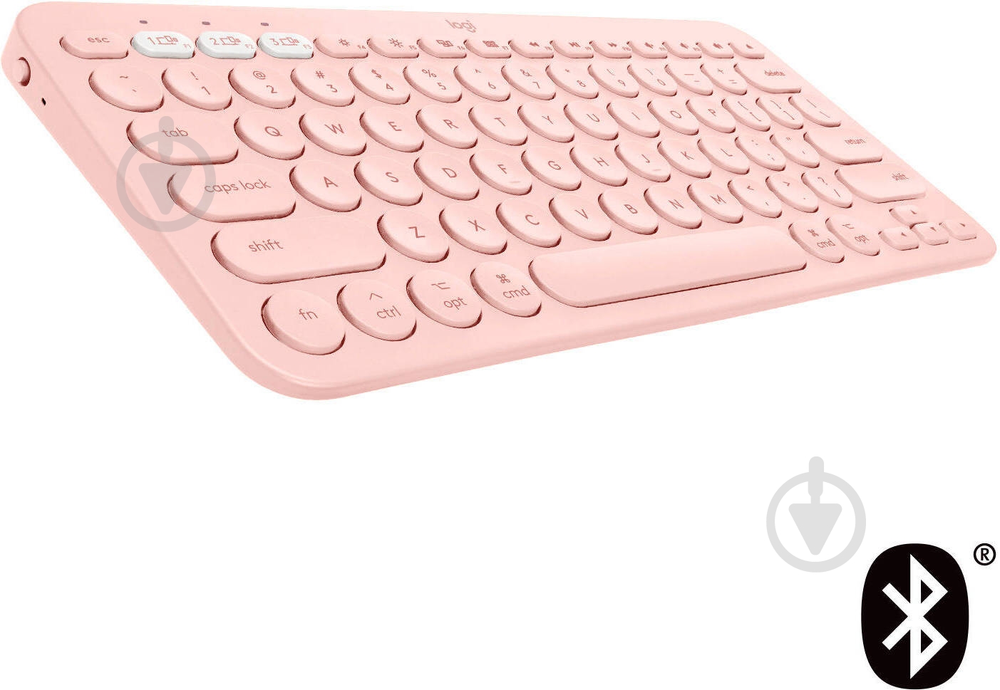 Клавиатура Logitech K380 for MAC Multi-Device Bluetooth Keyboard (L920-010406) rose - фото 1