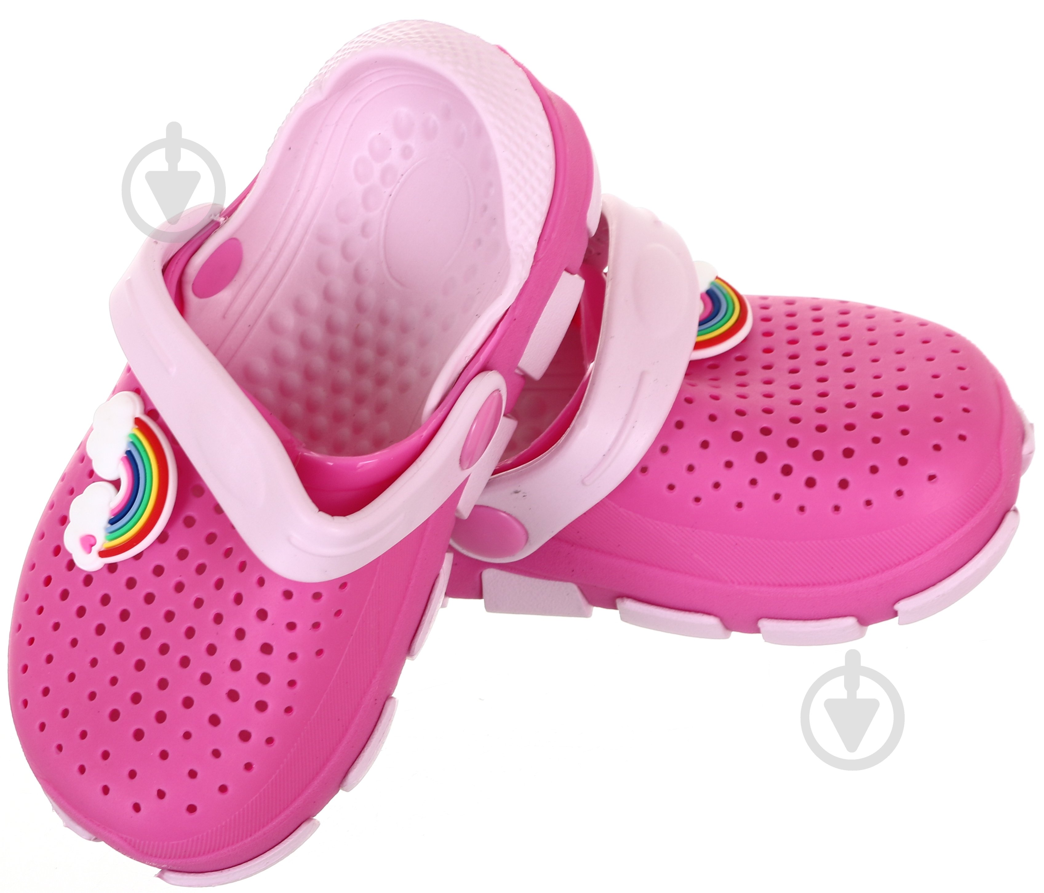 Сабо для дівчаток Shantou Веселка р.33 рожевий (ls-0015) - фото 3