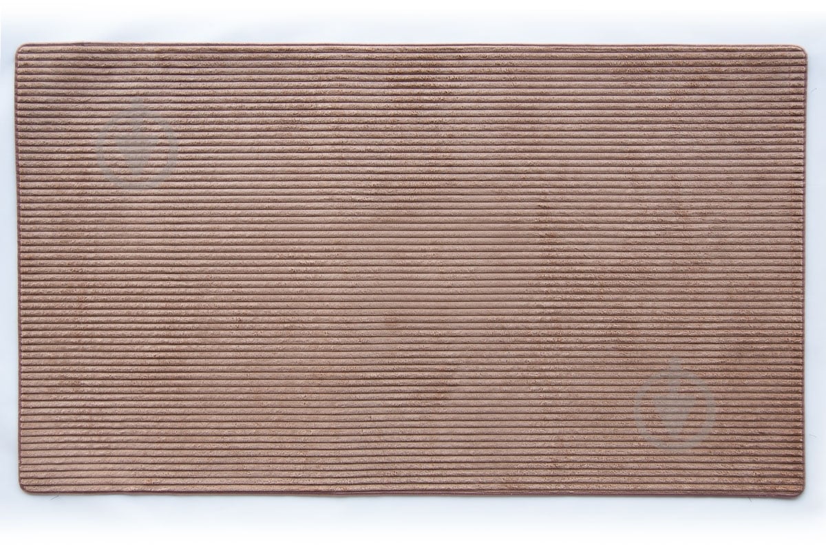 Килимок для ванної кімнати Dariana Фіберлайн 60х90 коричневий - фото 1