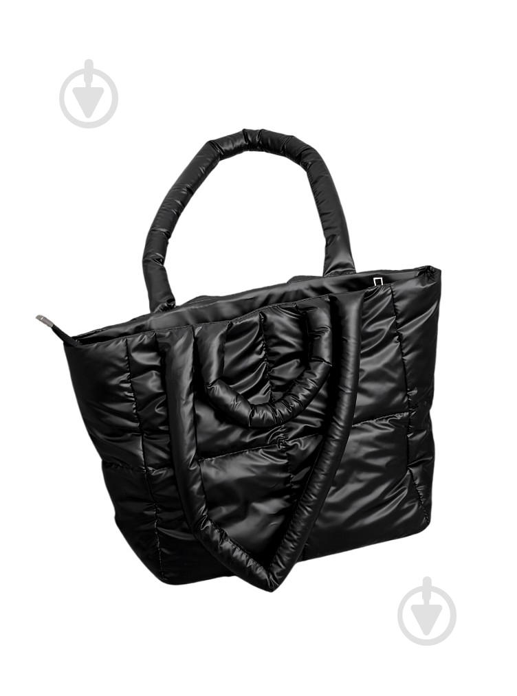 Сумка женская MISO accessory дутая маленькая черный - фото 1