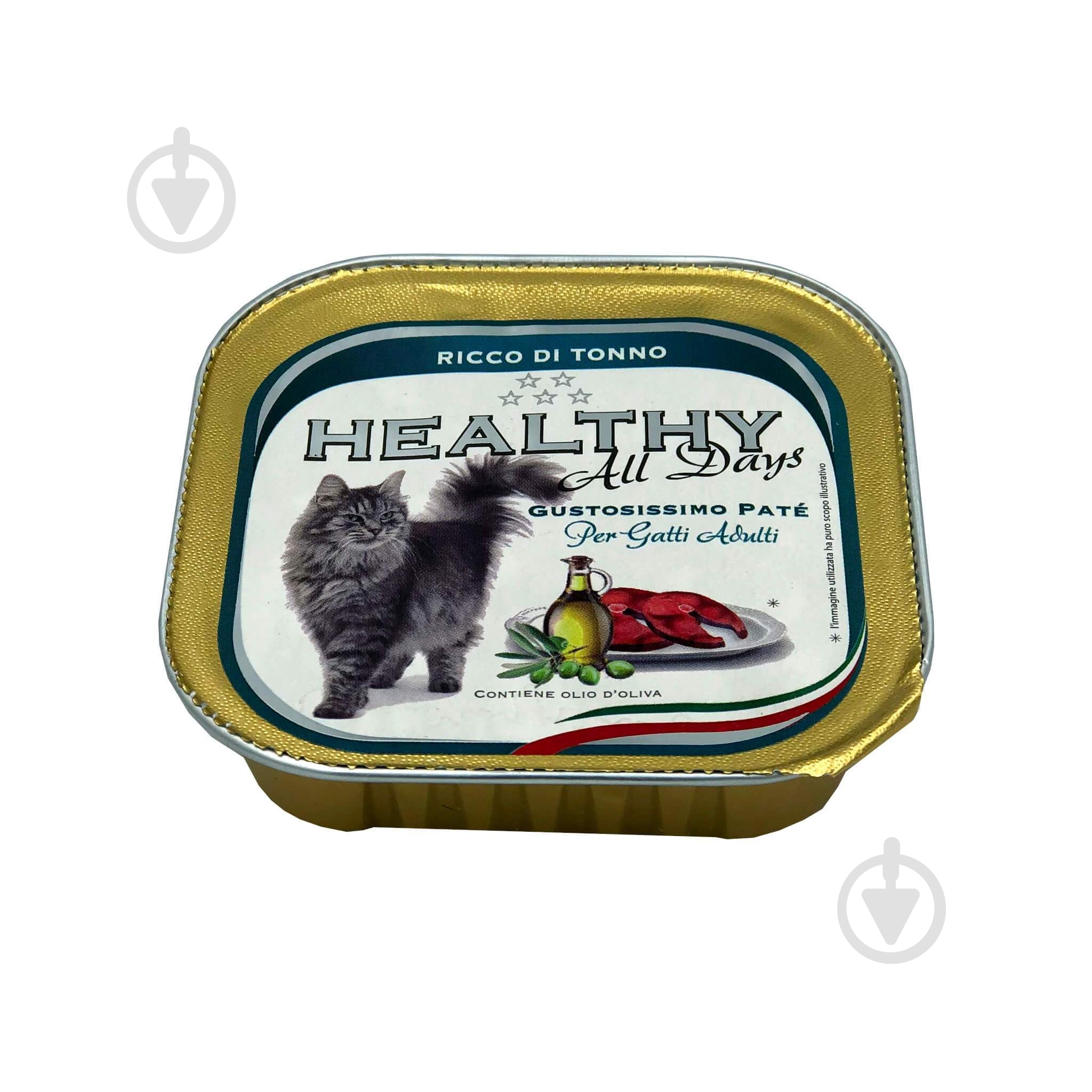 Корм Healthy All days тунець 100 г - фото 1 Корм Healthy All days тунець 100 г - фото 1
