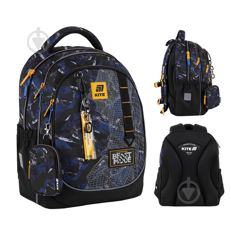 Рюкзак KITE Education Beast Mode K25-700M-4 - фото 3 Рюкзак KITE Education Beast Mode K25-700M-4 - фото 3