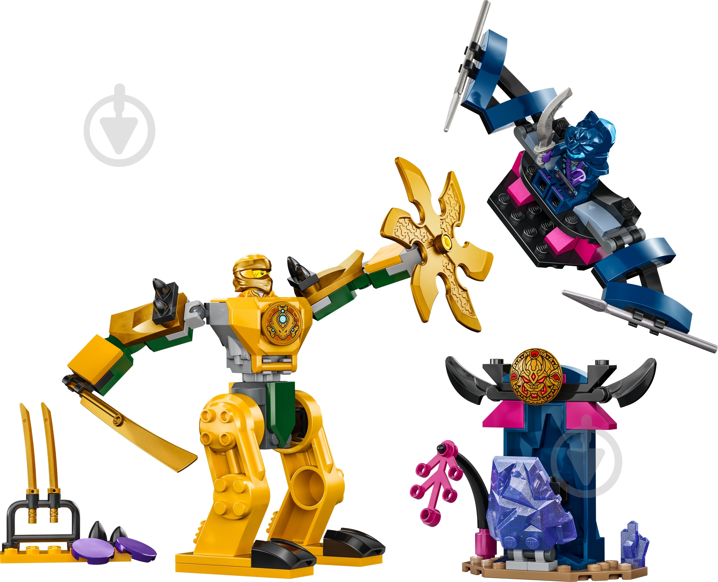 Конструктор LEGO NINJAGO Бойовий робот Аріна 71804 - фото 3