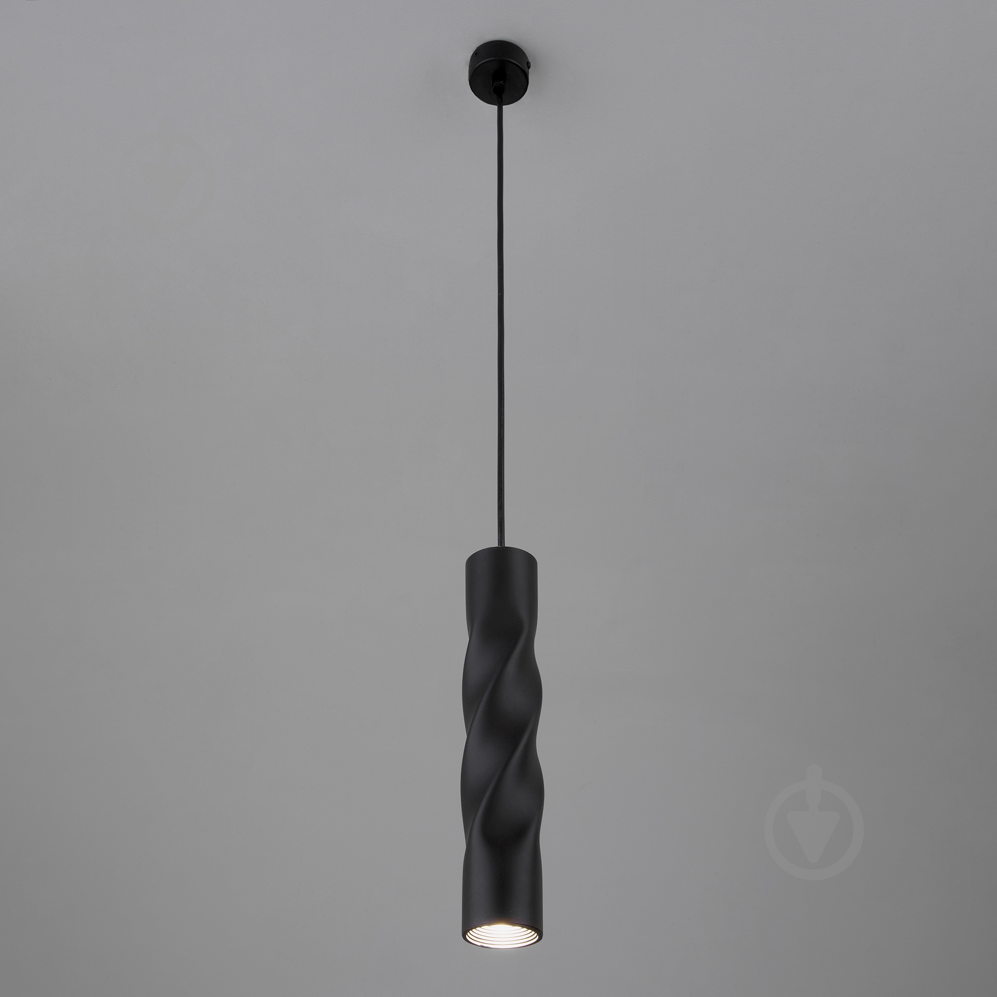 ВИТРИНА! Люстра подвесная Strotskis Scroll 50136/1 5 Вт LED-модуль черный - фото 8