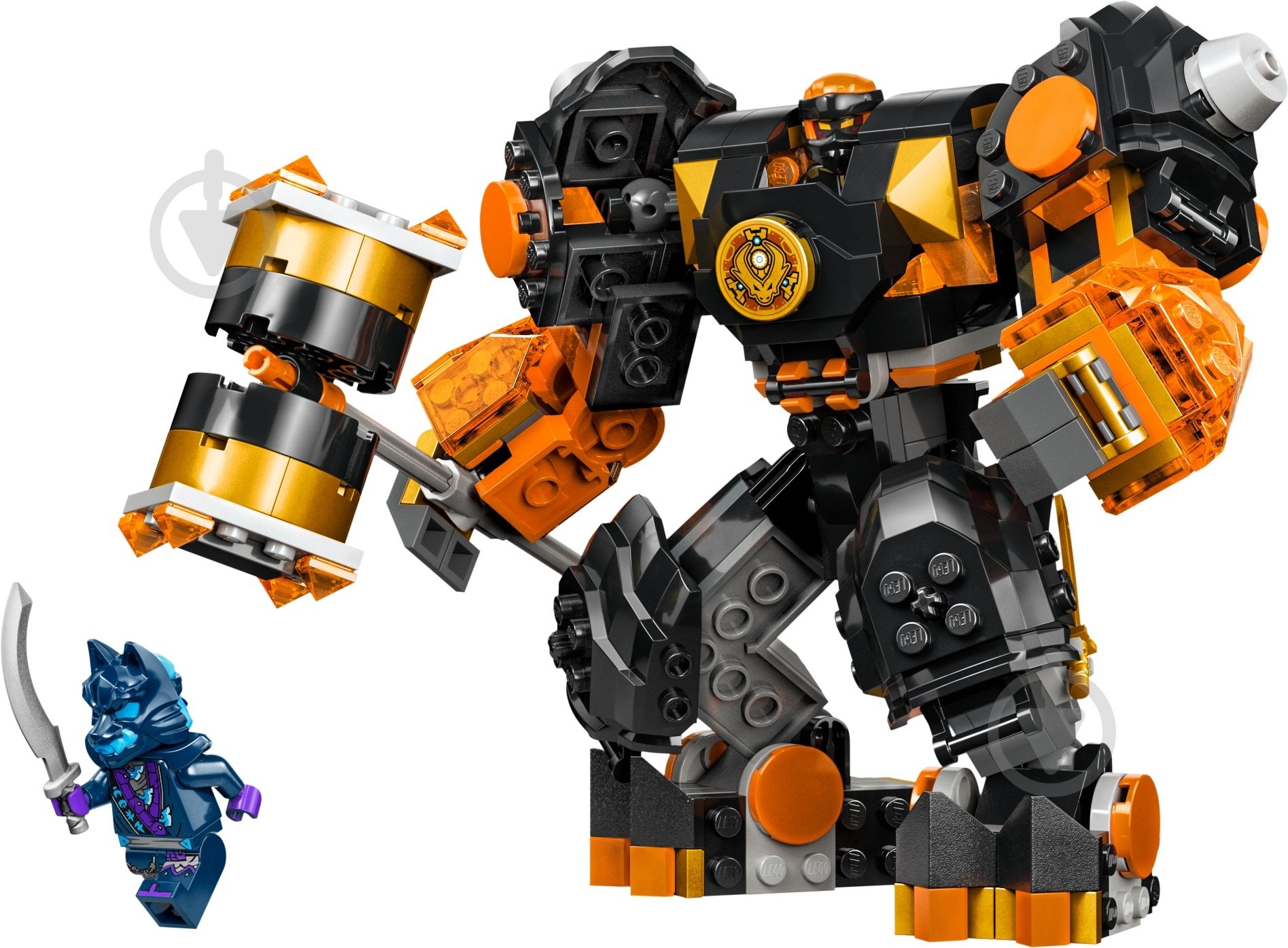Конструктор LEGO NINJAGO Робот земної стихії Коула 71806 - фото 3