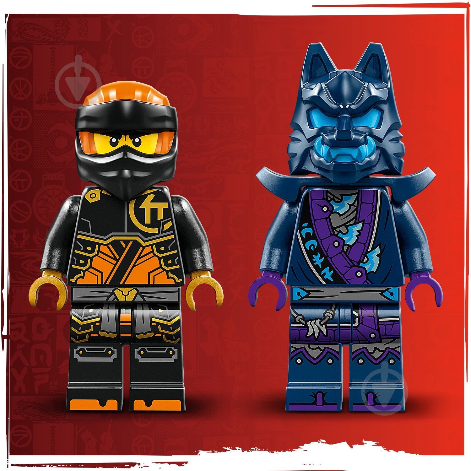 Конструктор LEGO NINJAGO Робот земної стихії Коула 71806 - фото 7