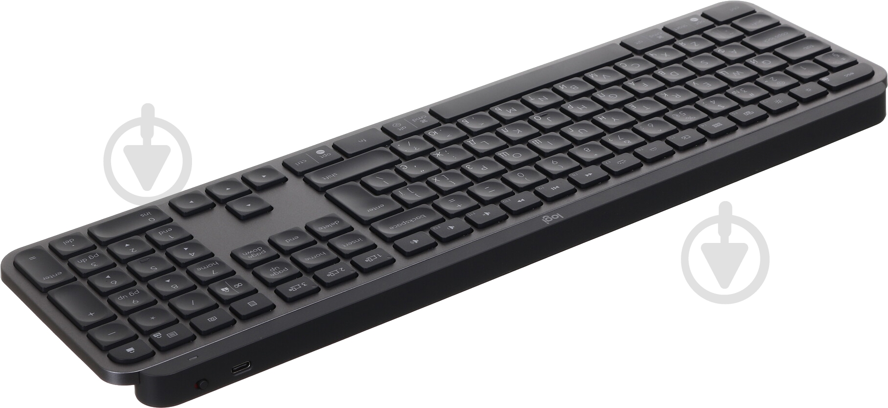 Клавиатура Logitech MX Keys Advanced Wireless Illuminated (L920-009415) graphite - фото 4