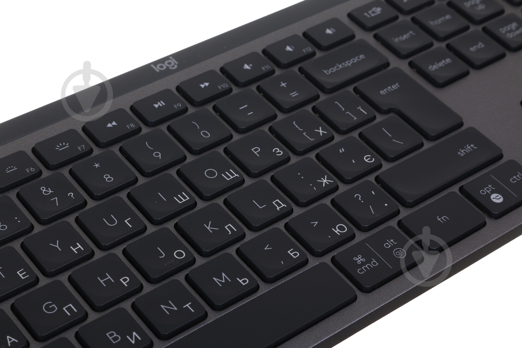 Клавиатура Logitech MX Keys Advanced Wireless Illuminated (L920-009415) graphite - фото 6