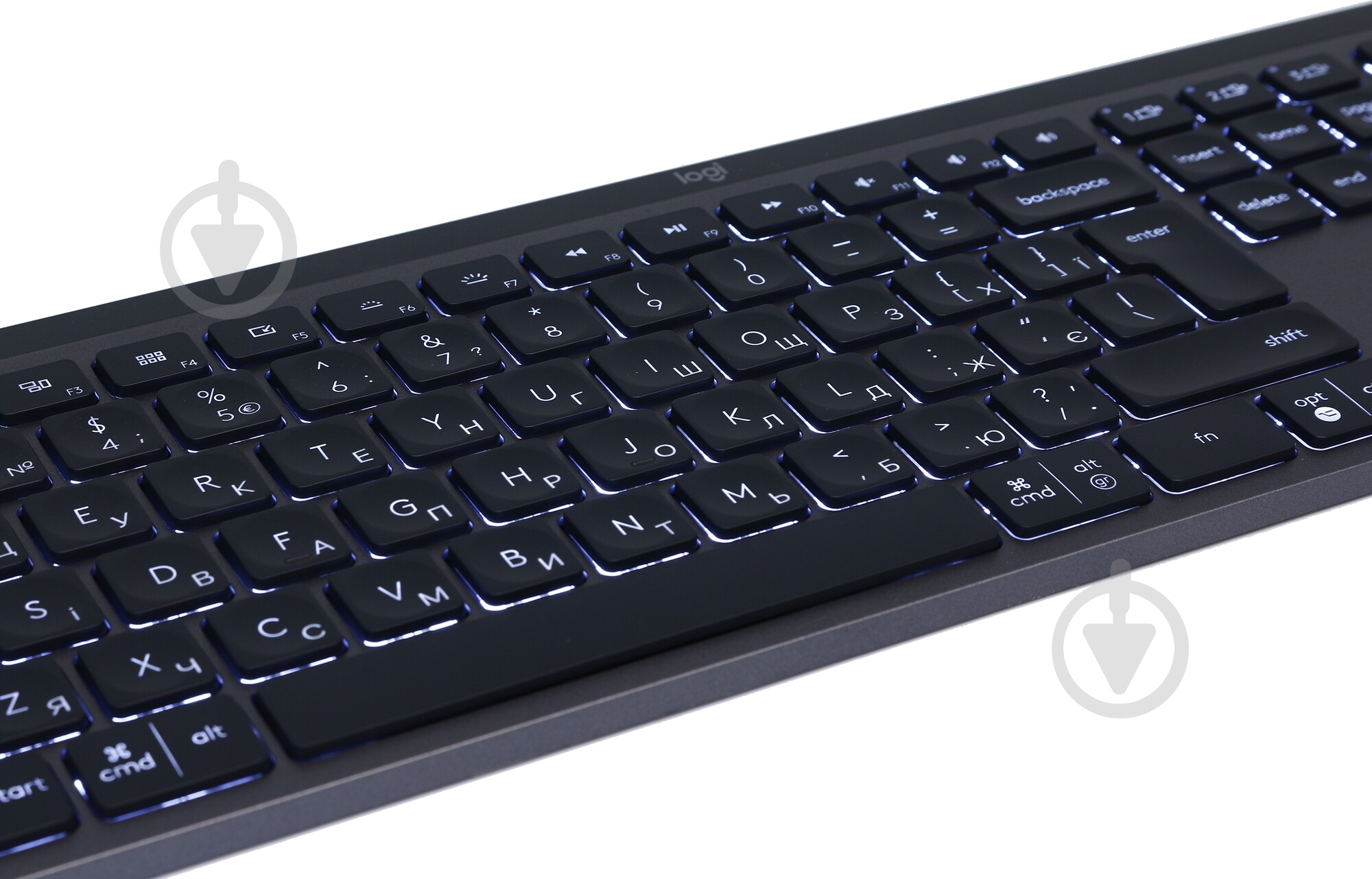 Клавиатура Logitech MX Keys Advanced Wireless Illuminated (L920-009415) graphite - фото 5