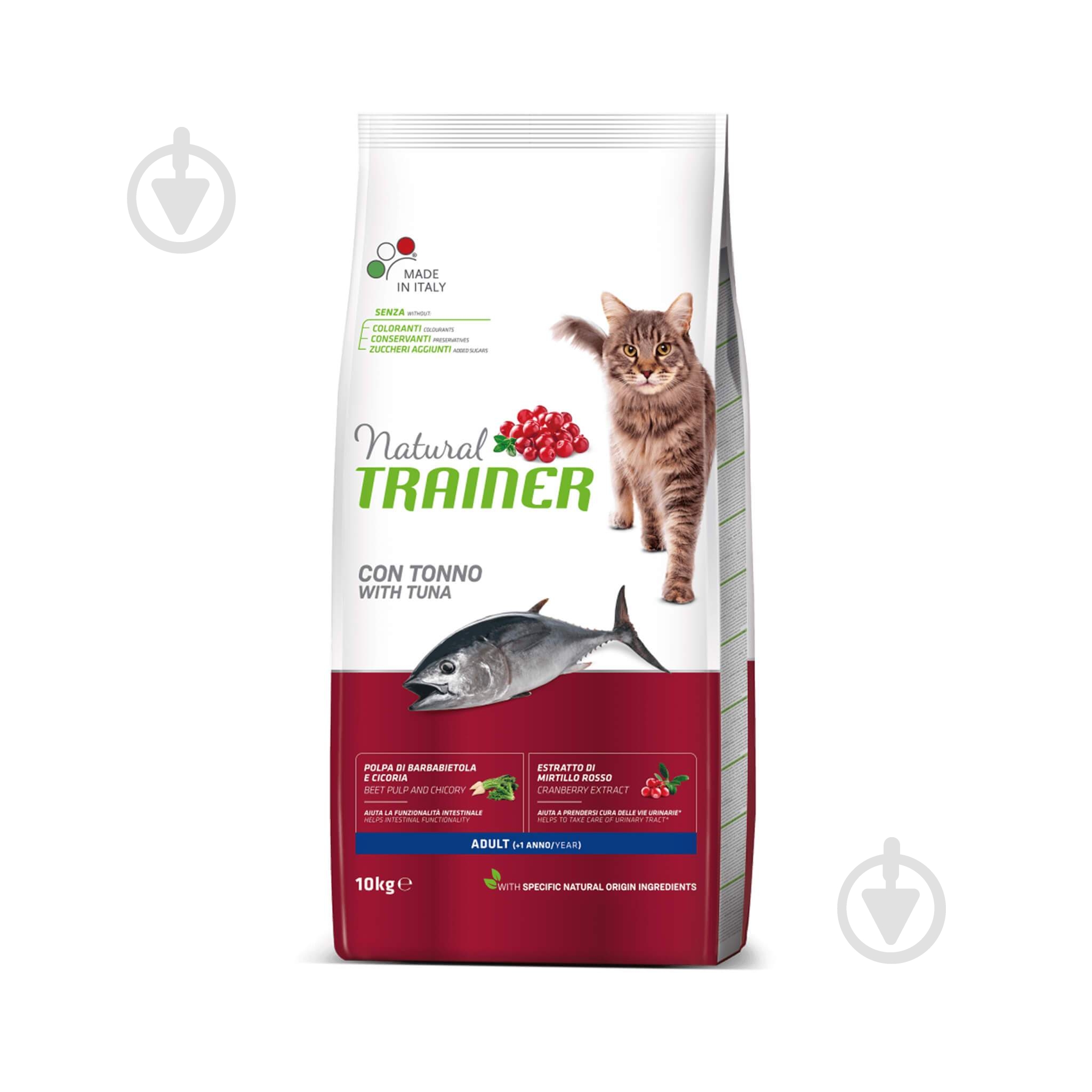 Корм Trainer Natural Natural Adult тунец 10 кг - фото 1