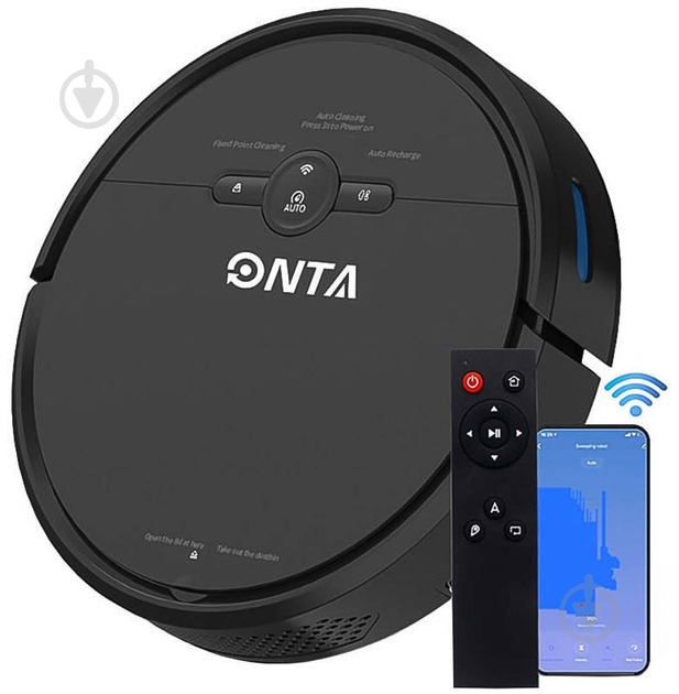 Робот-пылесос Onta D2-001 black - фото 1