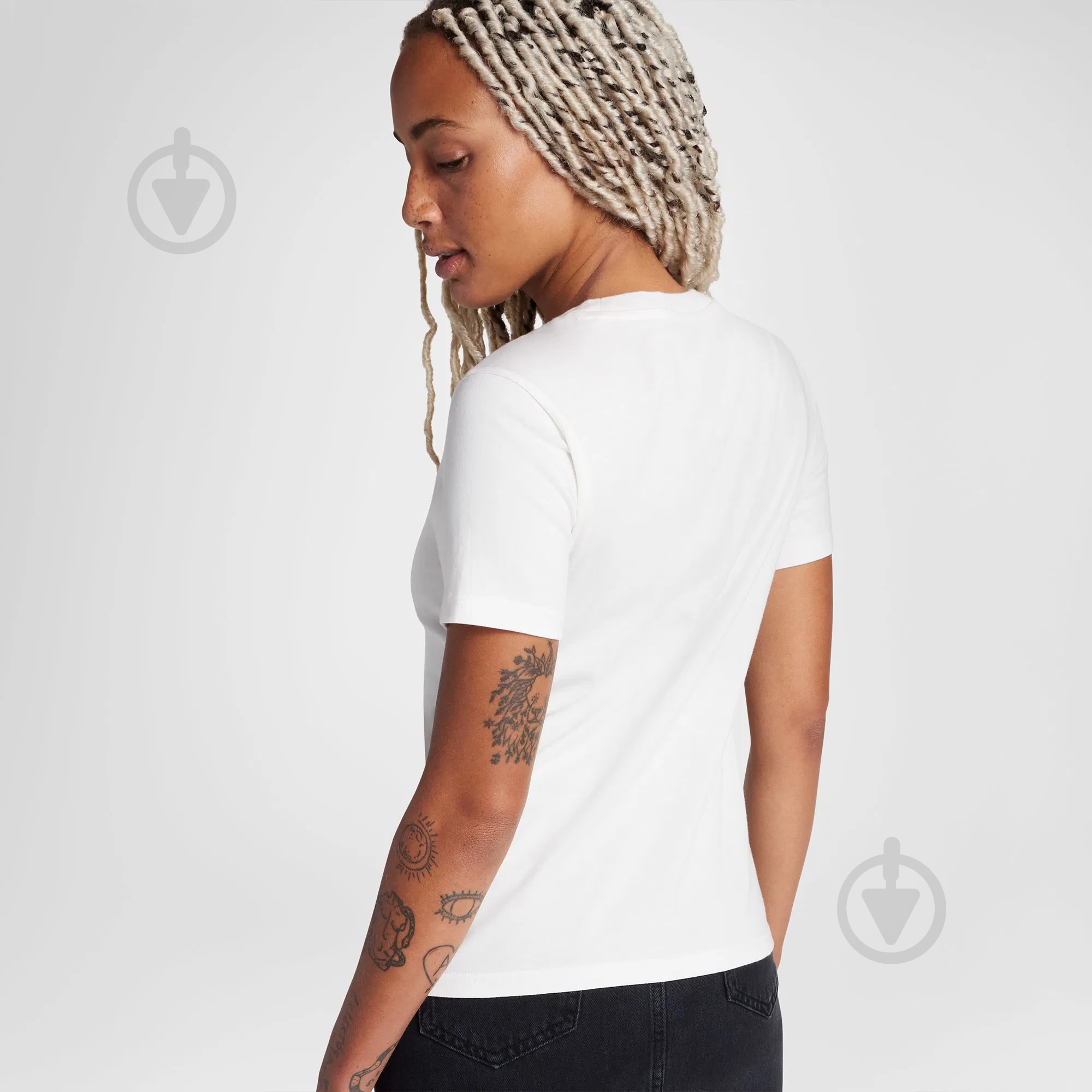 Футболка Converse CHUCK TAYLOR GRAPHIC TEE 10027753-286 р.M белый - фото 2