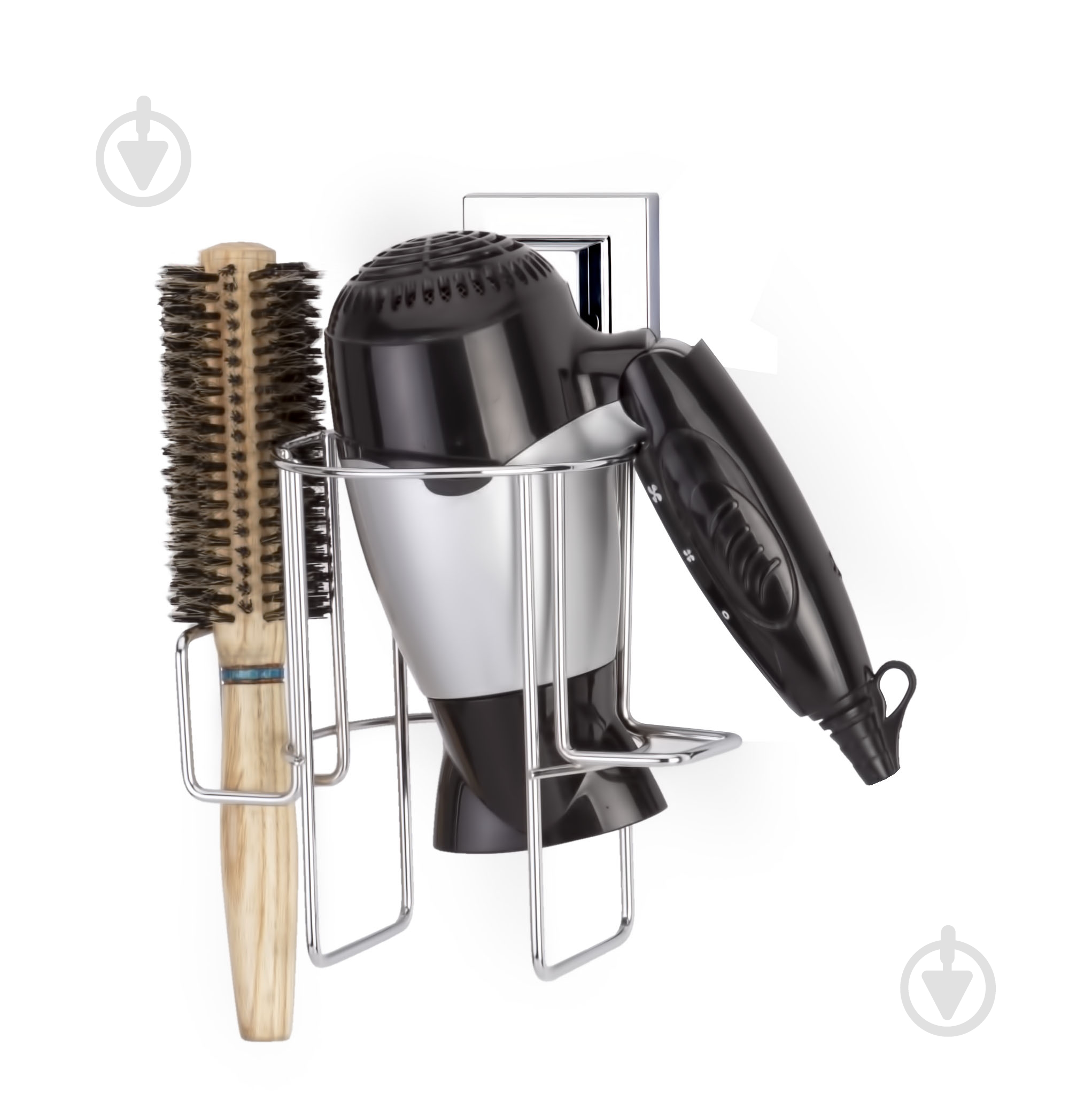 Держатель для фена Tekno-Tel EF262-К хром - фото 1