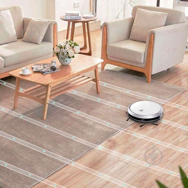 Робот-пылесос Sweeping Robot для уборки полов с управлением через приложение (TSSR) - фото 5 Робот-пылесос Sweeping Robot для уборки полов с управлением через приложение (TSSR) - фото 5