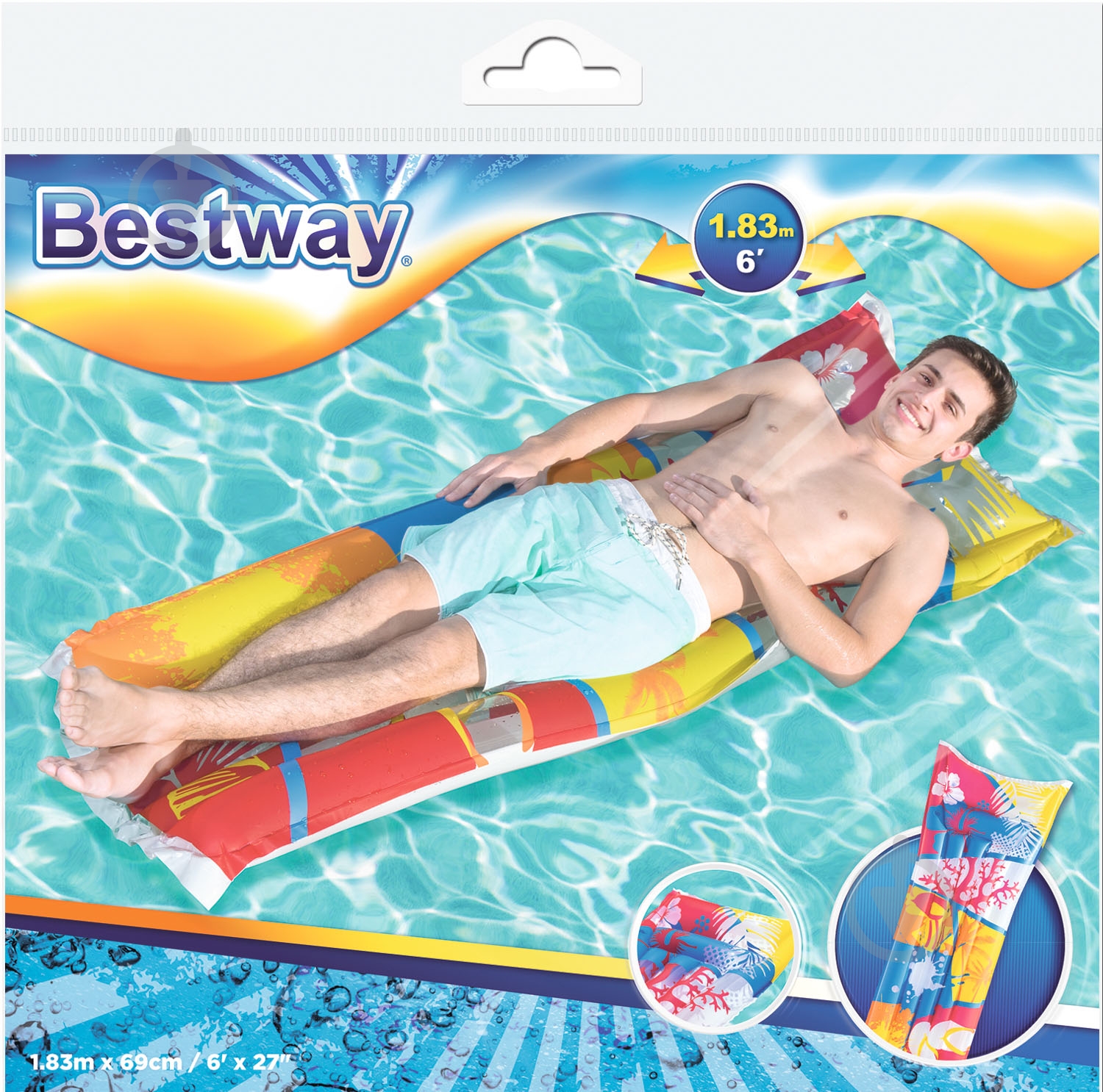 Матрас Bestway 44033B 183х69 см - фото 9