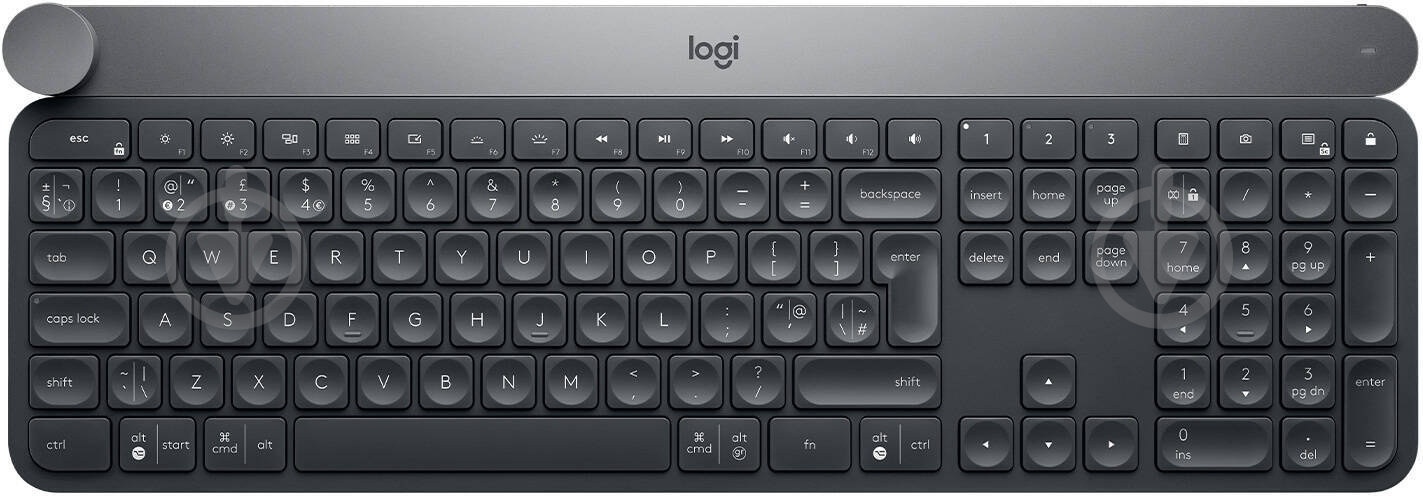 Клавиатура беспроводная Logitech Craft USB/Bluetooth (L920-008504) black - фото 1