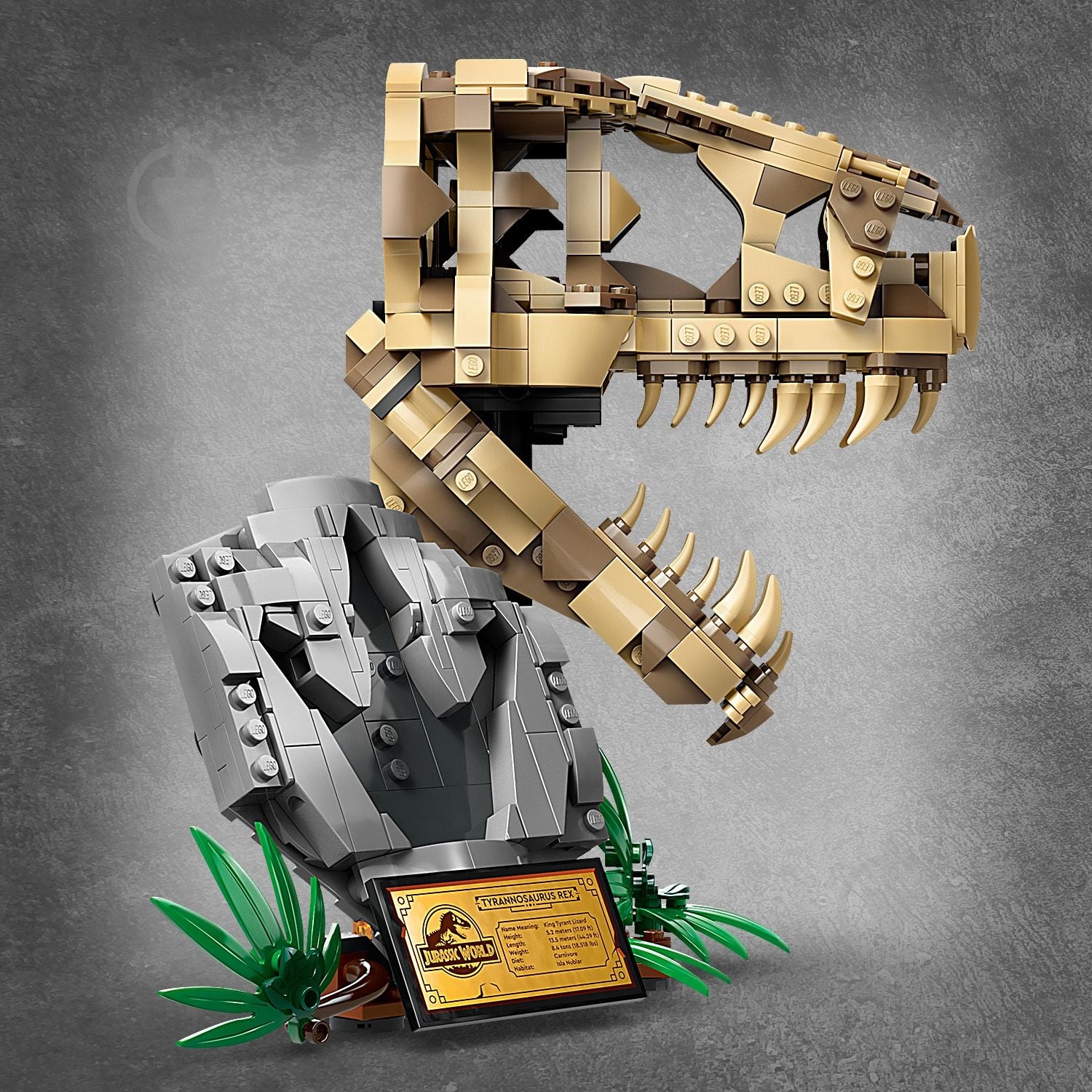 ᐉ Конструктор LEGO Jurassic World Окаменелости динозавров: череп