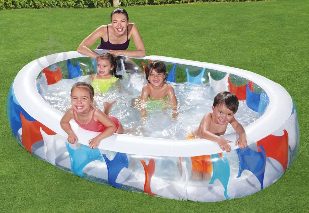 Бассейн надувной Bestway 54066B - фото 6