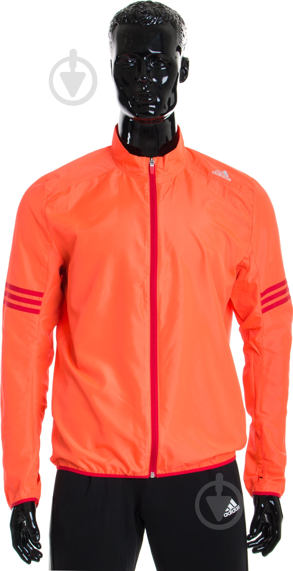 Ветровка мужская демисезонная Adidas RESPONSE WIND JACKET AX6495 р.S коралловая - фото 1 Ветровка мужская демисезонная Adidas RESPONSE WIND JACKET AX6495 р.S коралловая - фото 1