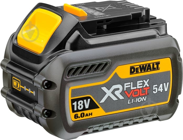 Батарея акумуляторна DeWalt 18,0/54,0V 6Ah FleхVolt 54V DCB546 - фото 1 Батарея акумуляторна DeWalt 18,0/54,0V 6Ah FleхVolt 54V DCB546 - фото 1
