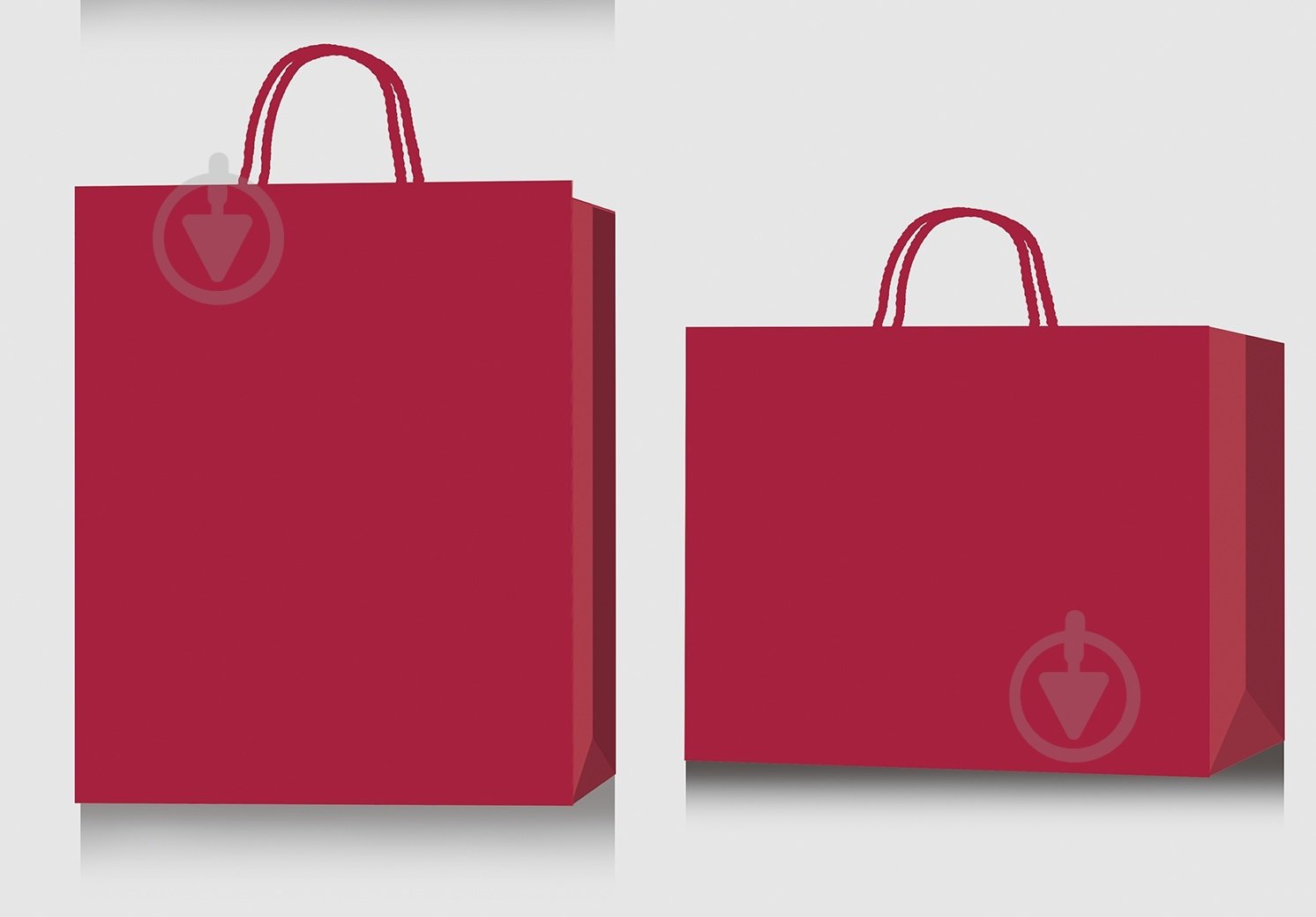 Пакет подарунковий XL 51х72х18 см малиновий Buromax - фото 1 Пакет подарунковий XL 51х72х18 см малиновий Buromax - фото 1