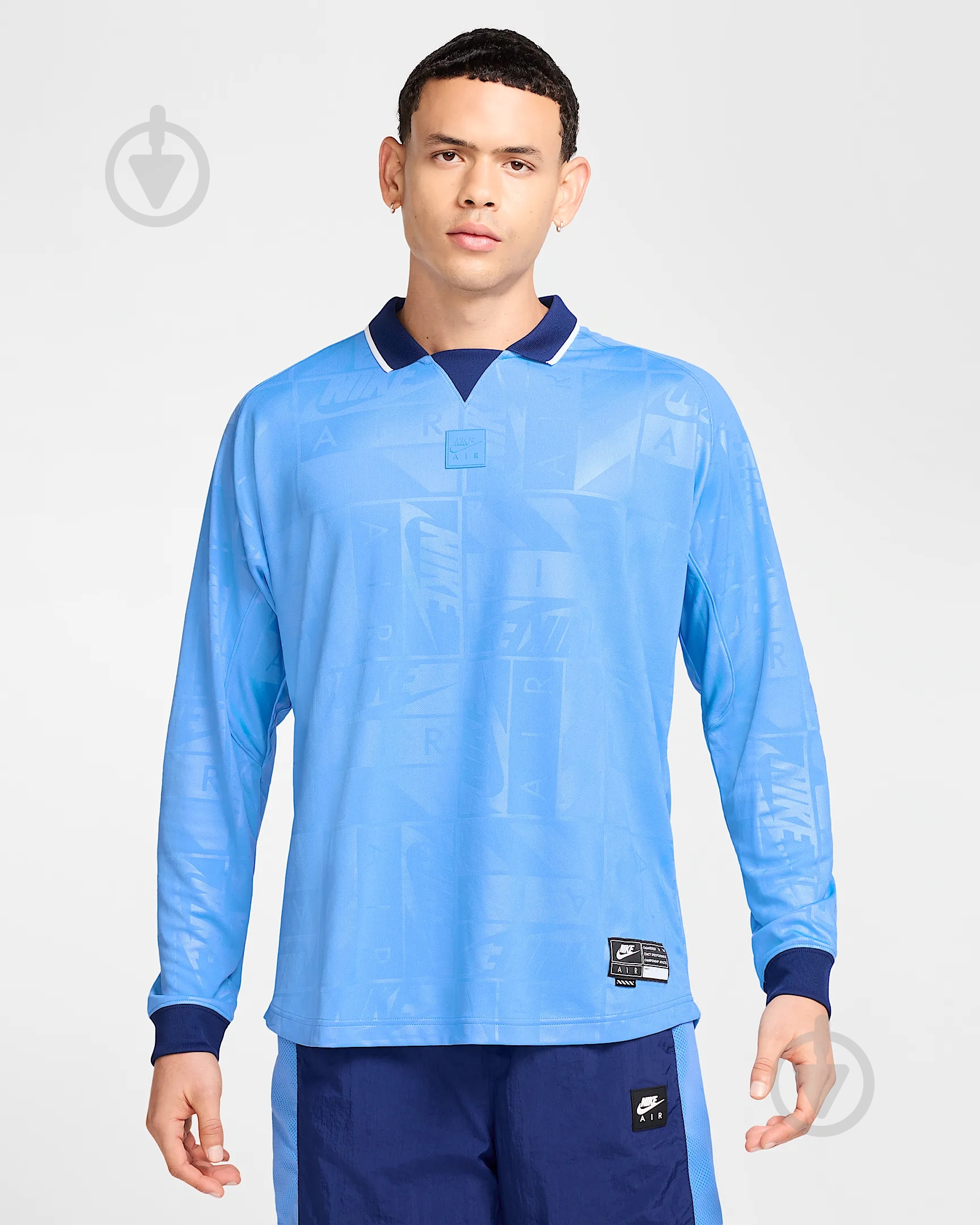 ᐉ Лонгслив Nike M NIKE AIR LS JERSEY HM8987-412 р.2XL синий