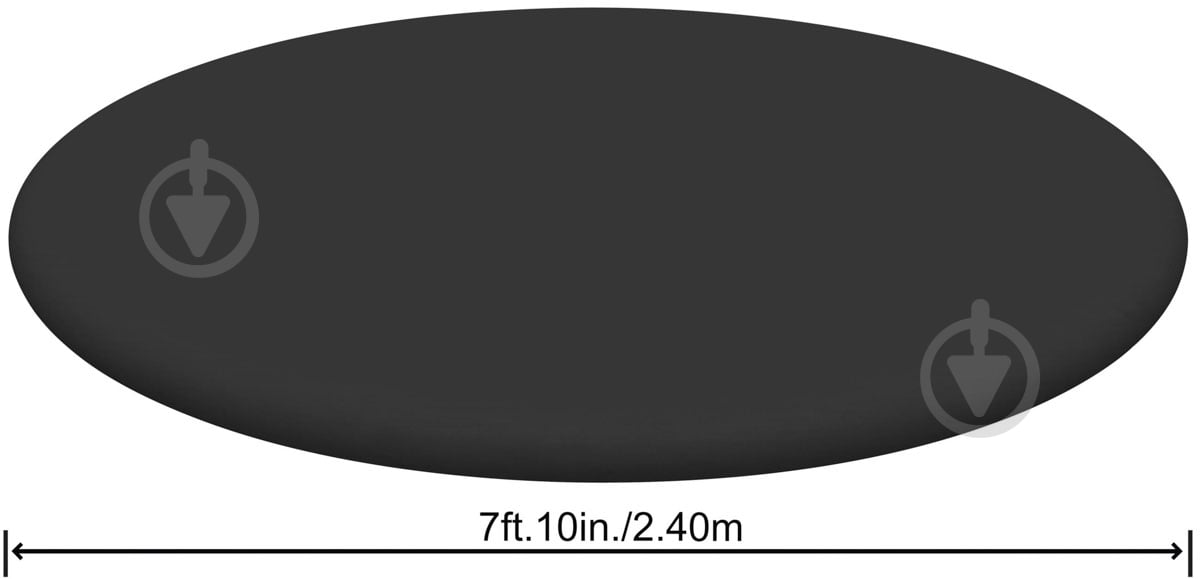 Тент для бассейна Bestway 244 см 58032 - фото 4