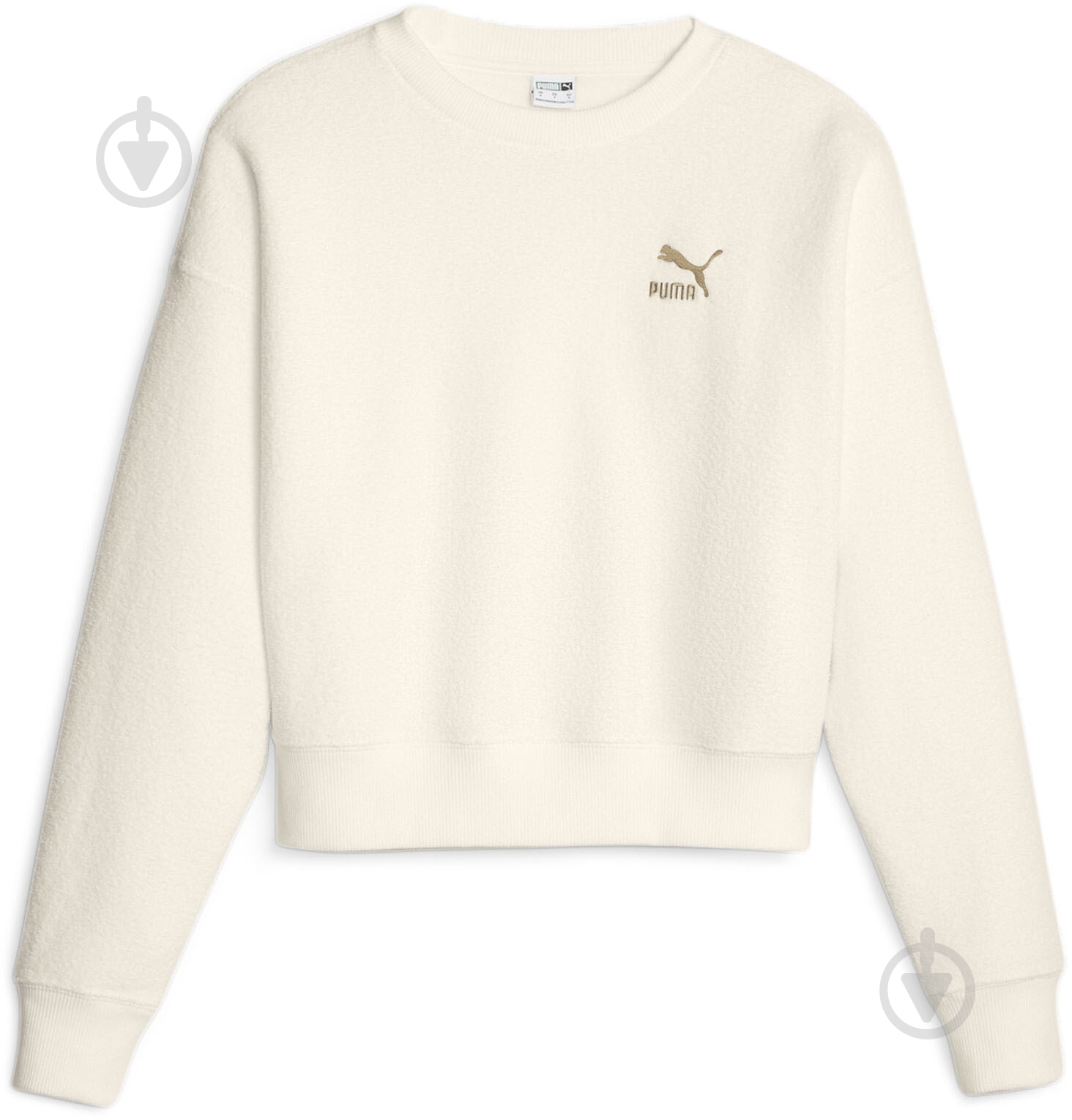 Свитшот Puma CLASSICS FLEECE CREW 62141399 р.L бежевый - фото 1 Свитшот Puma CLASSICS FLEECE CREW 62141399 р.L бежевый - фото 1