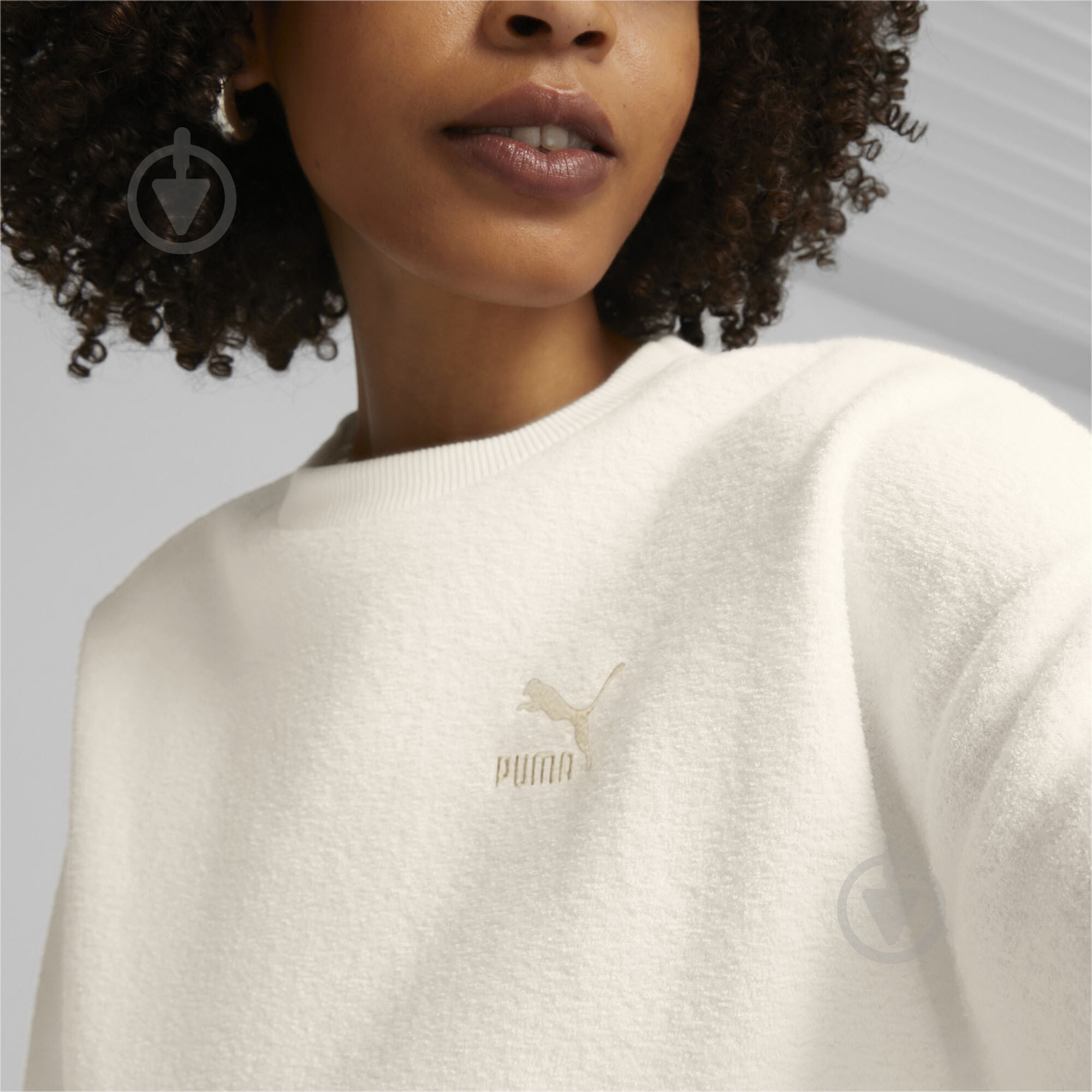 Свитшот Puma CLASSICS FLEECE CREW 62141399 р.L бежевый - фото 5 Свитшот Puma CLASSICS FLEECE CREW 62141399 р.L бежевый - фото 5