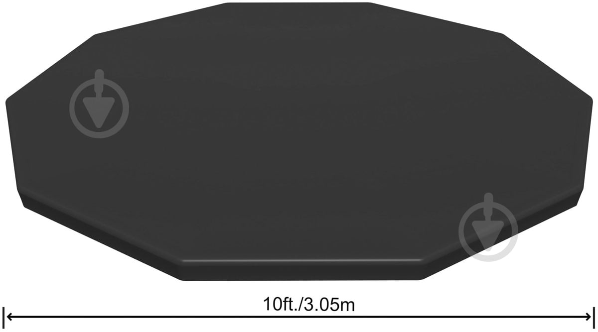 Тент для бассейна Bestway 305 см 58036 - фото 5