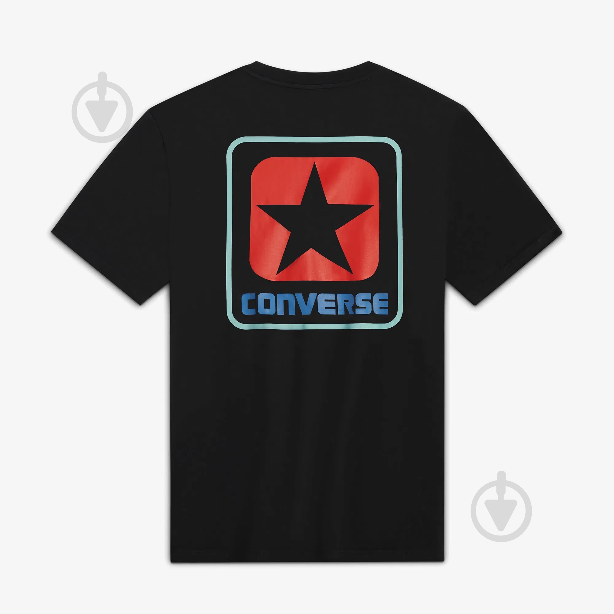 Футболка Converse CONVERSE BOX STAR TEE 10027993-001 р.2XL черный - фото 2