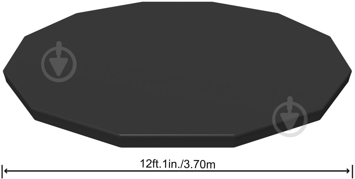 Тент для бассейна Bestway Flowclear 366 см 58037 - фото 4