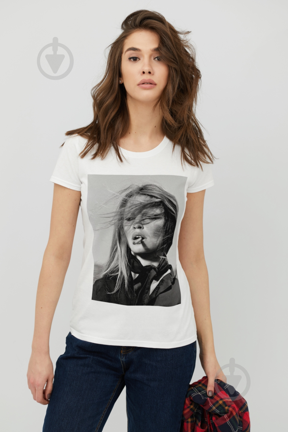 Футболка YAPPI WW1980 р.L белый - фото 1