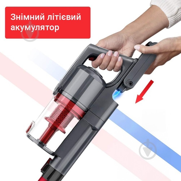 Пылесос аккумуляторный Inspire VC198 silver - фото 5